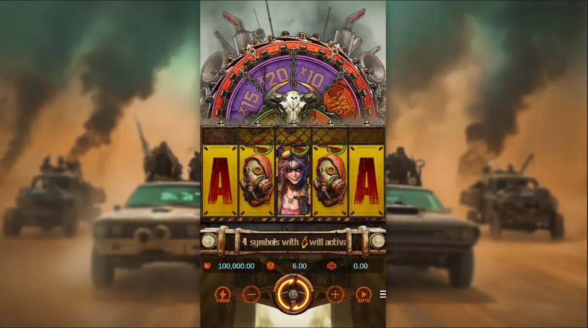 Jogo Doomsday Rampage atmosfera pós-apocalíptica